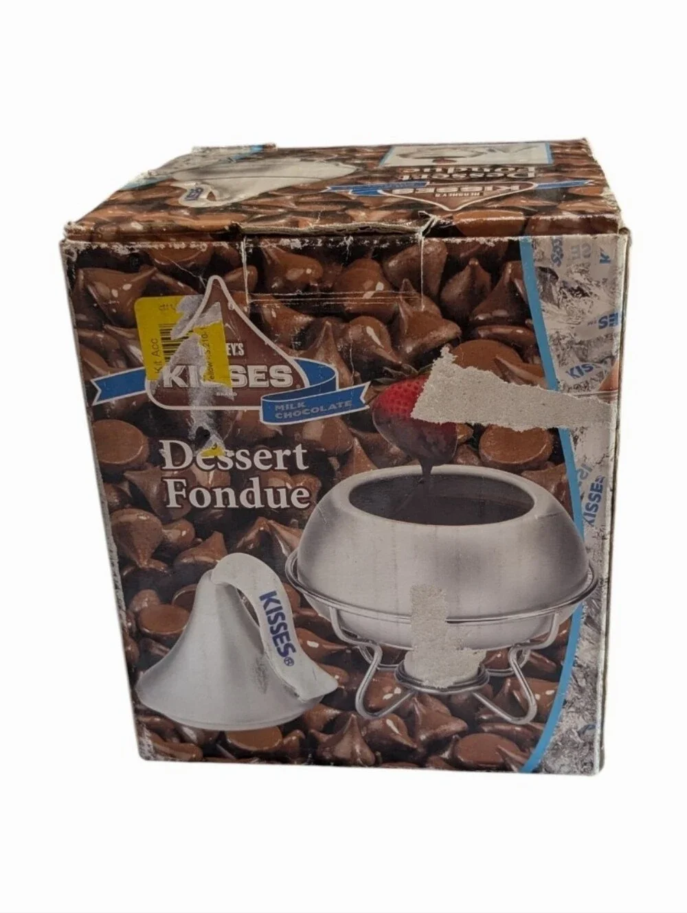 Kisses  Dessert Fondue Set - Silver